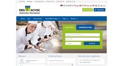 Desktop Screenshot of jobachse.de